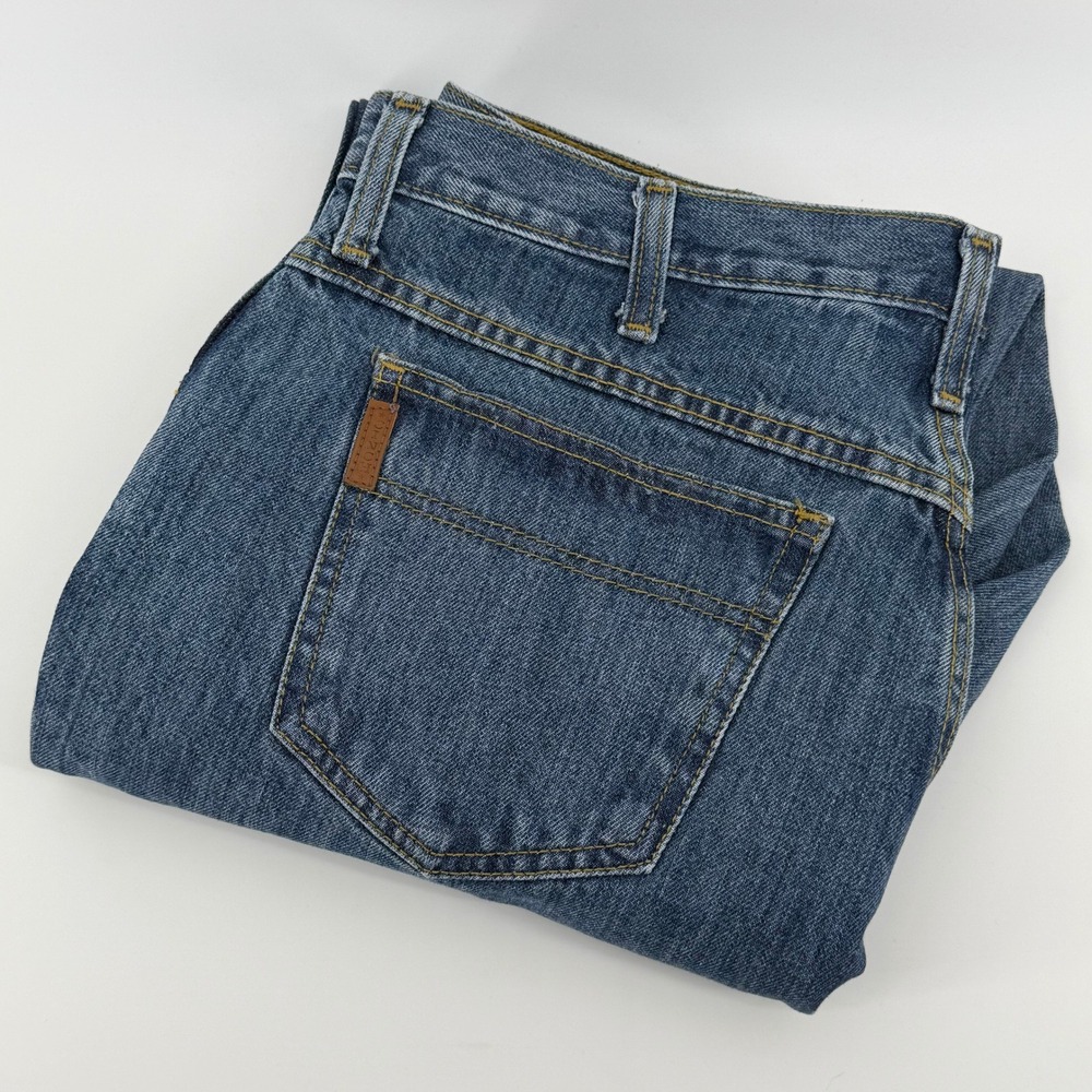 Cinch Green Label Mens Relaxed Straight Leg Jeans Blue Denim 36x32 MB90530001